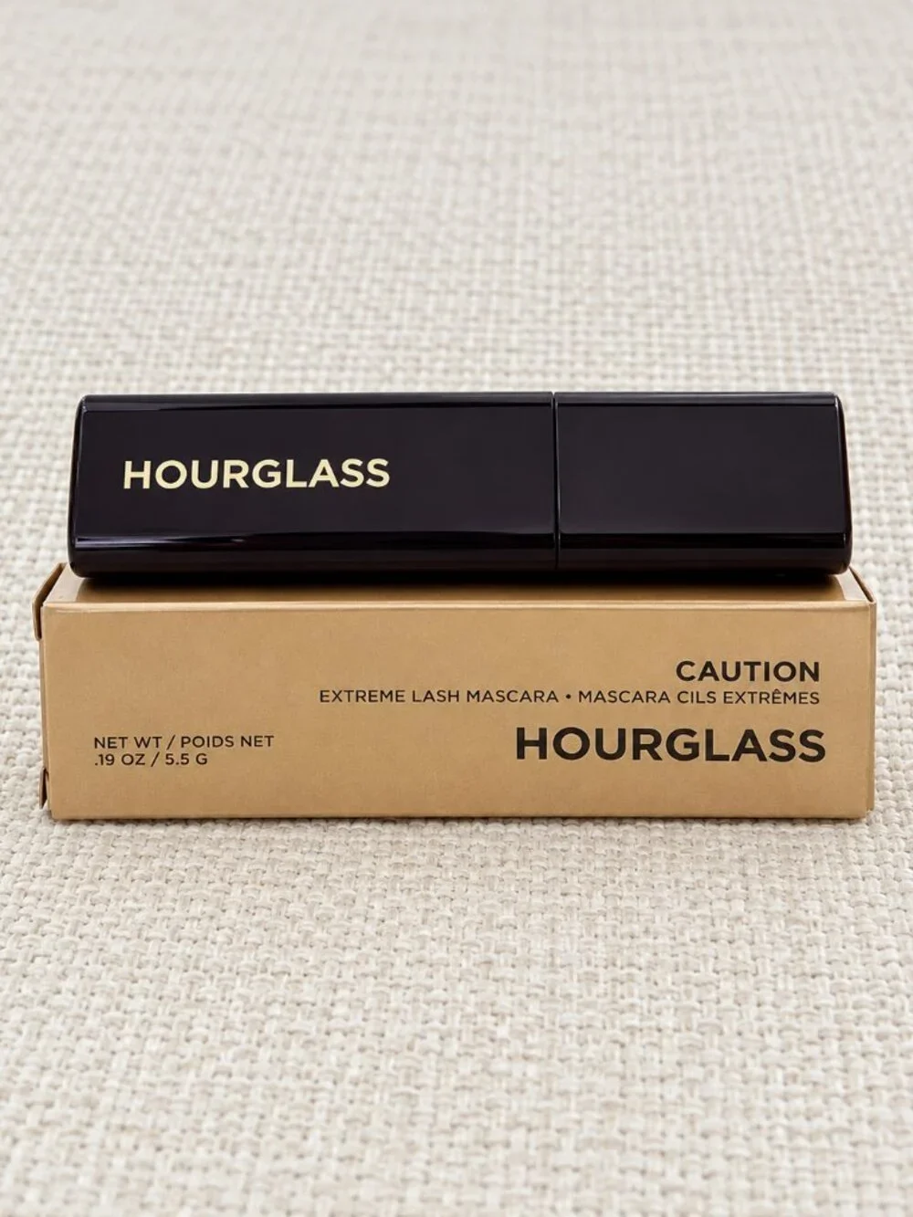 Hourglass Caution Extreme Lash Mascara Ultra Black 5.5g NIB
